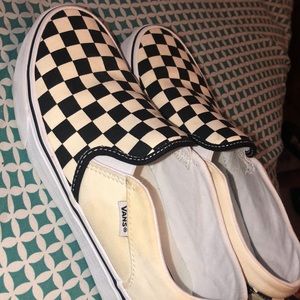 checkered vans